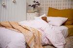 Load image into Gallery viewer, Blush Gingham Bed Wetting Mat
