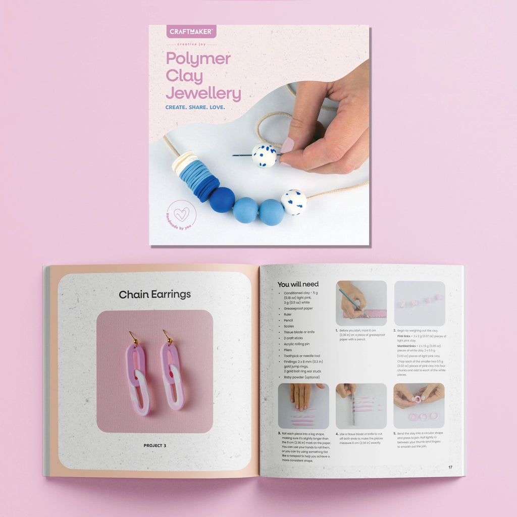 Craft Maker Polymer Clay Jewellery Kit