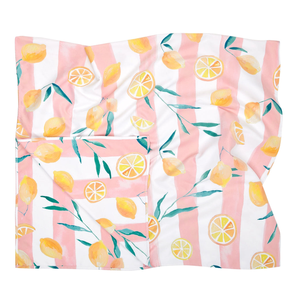 Quick Dry Towel Lemons - XL