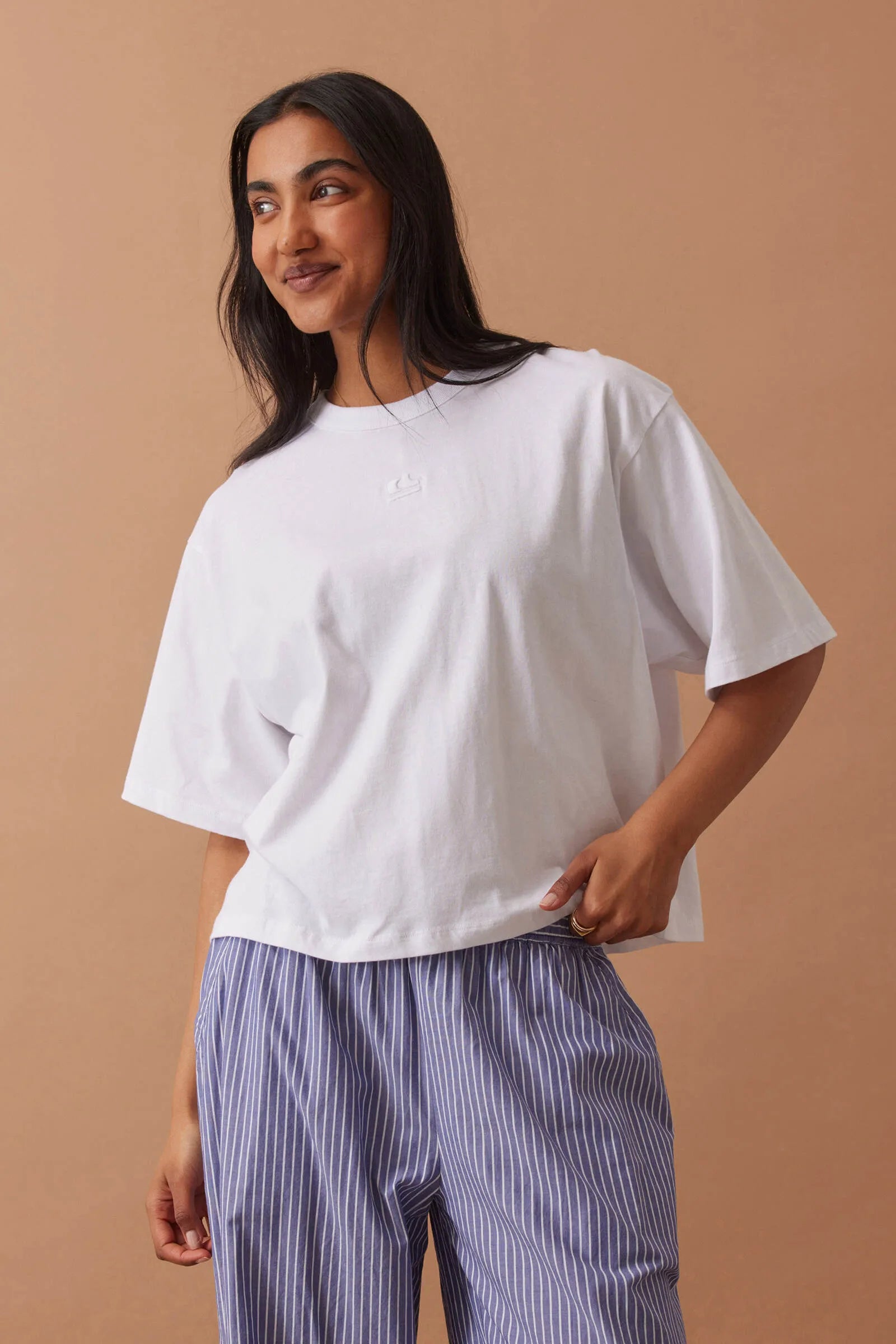 Pheobe Premium White Tee