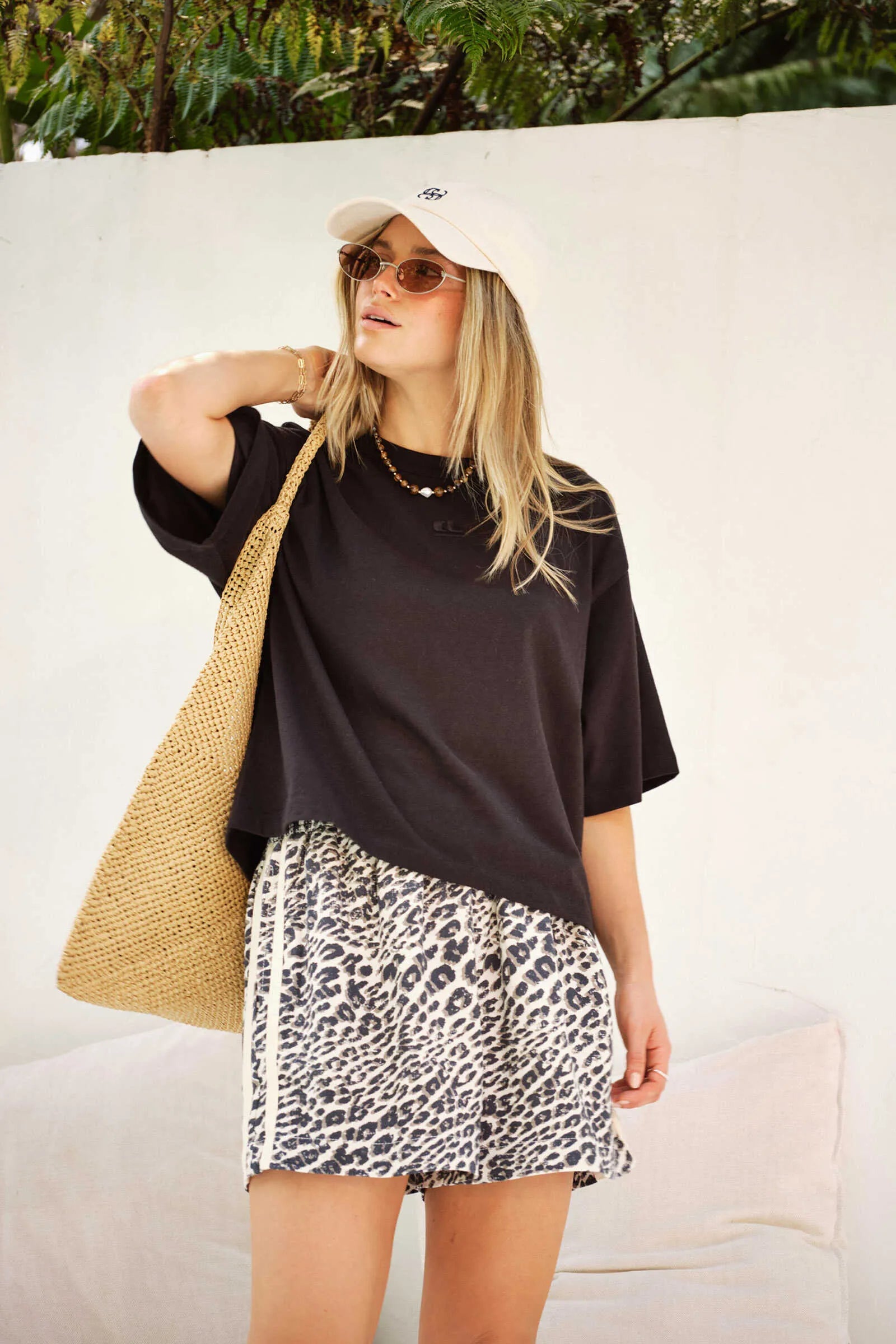 Pheobe Premium Black Tee