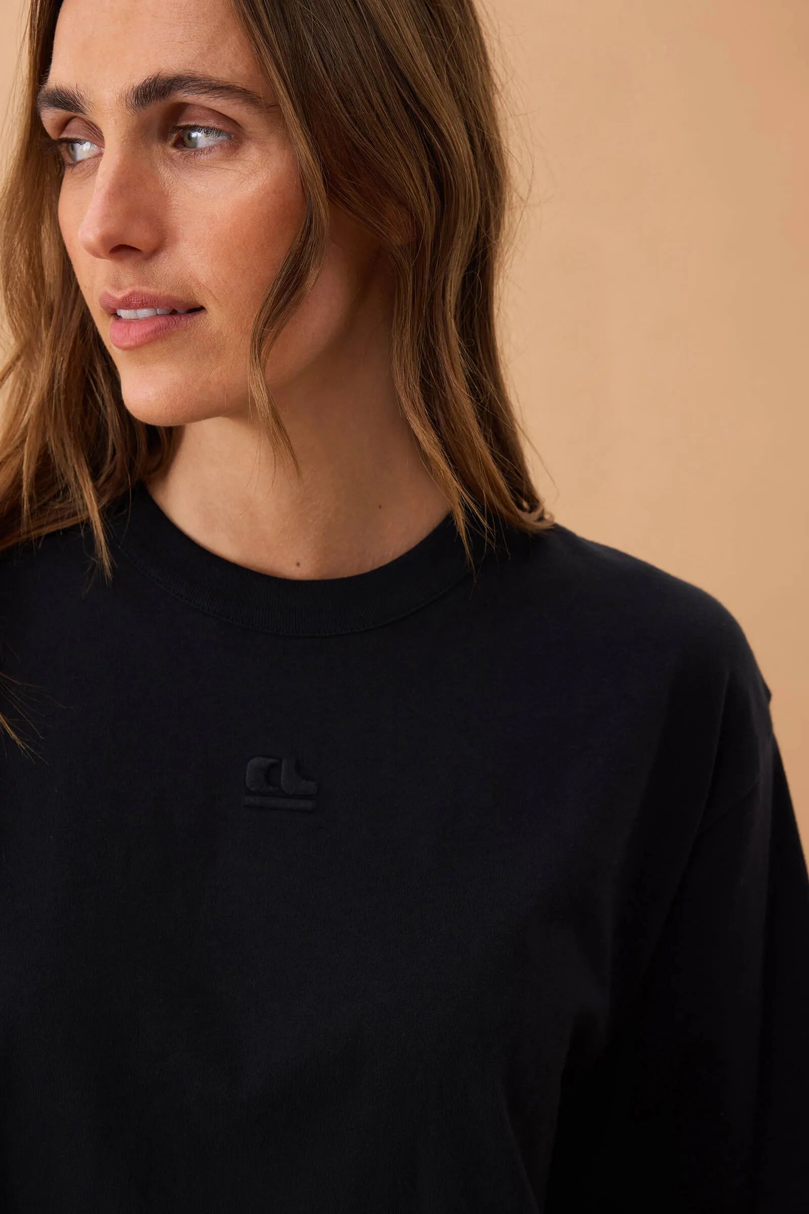 Pheobe Premium Black Tee