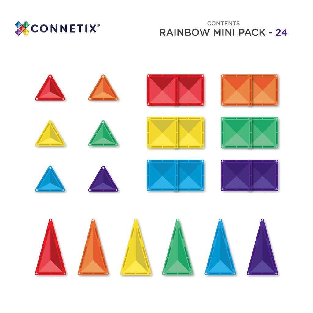 Rainbow Mini Pack 24 pc