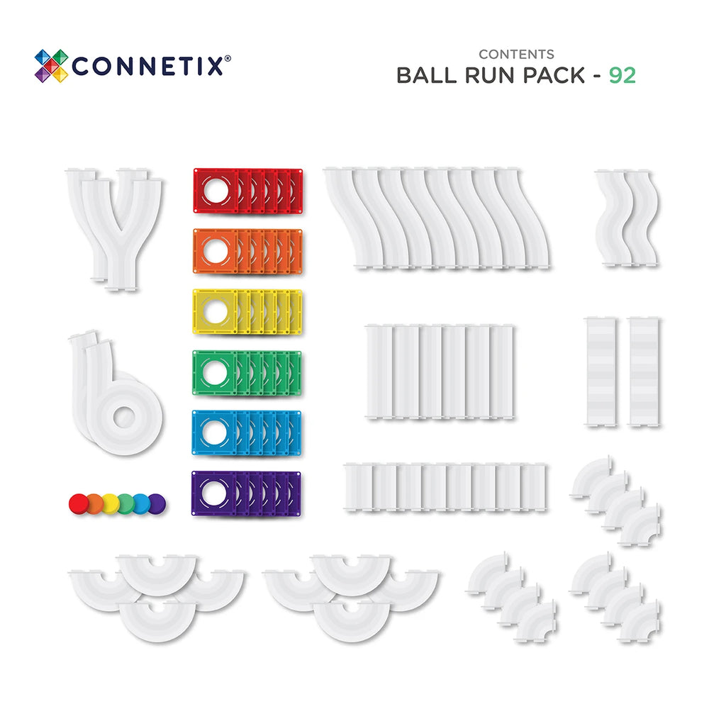 Rainbow Ball Run Pack 92 pc