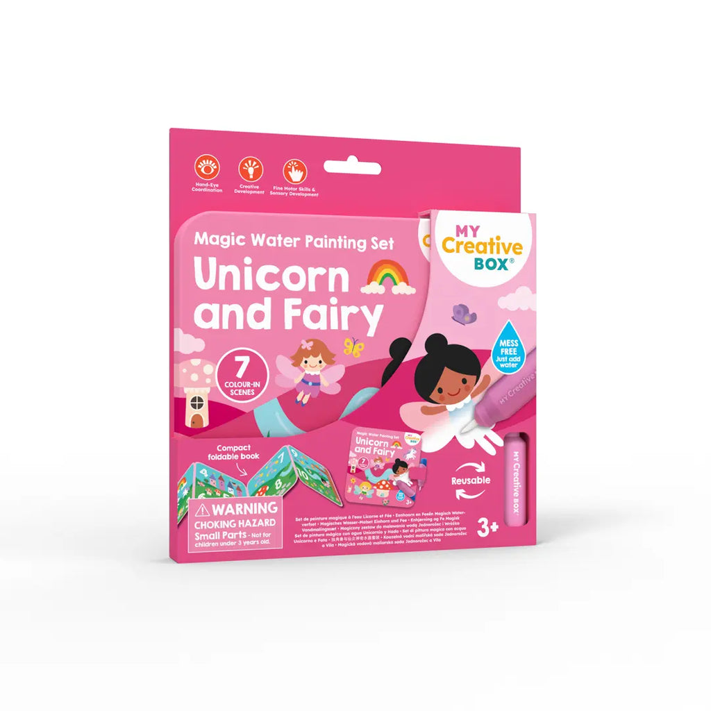 Unicorn and Fairy Water Painting Set
