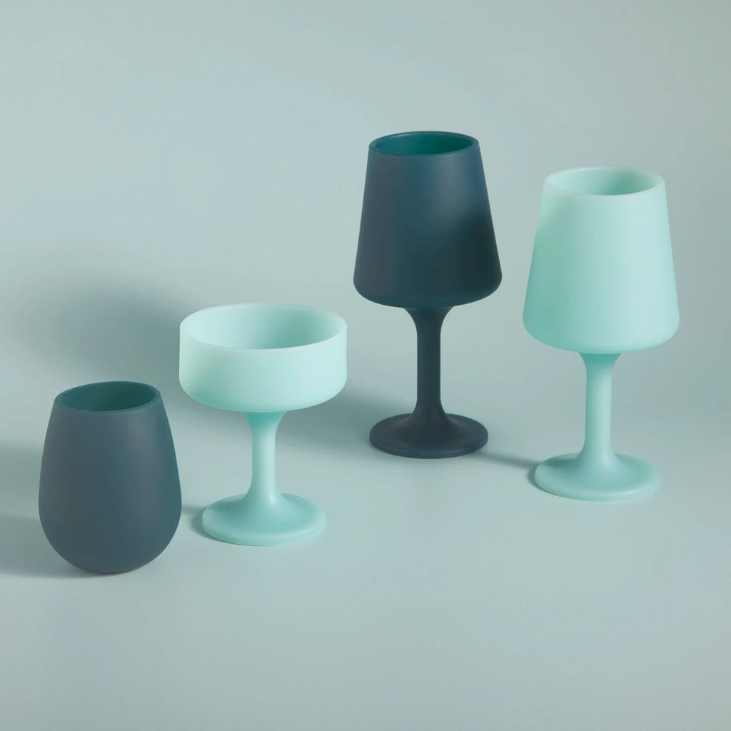 Mist + Ink | swepp | silicone unbreakable wine glasses