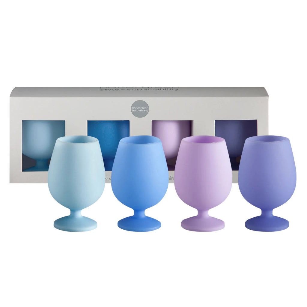 Bleuet | stemm | silicone unbreakable wine glasses