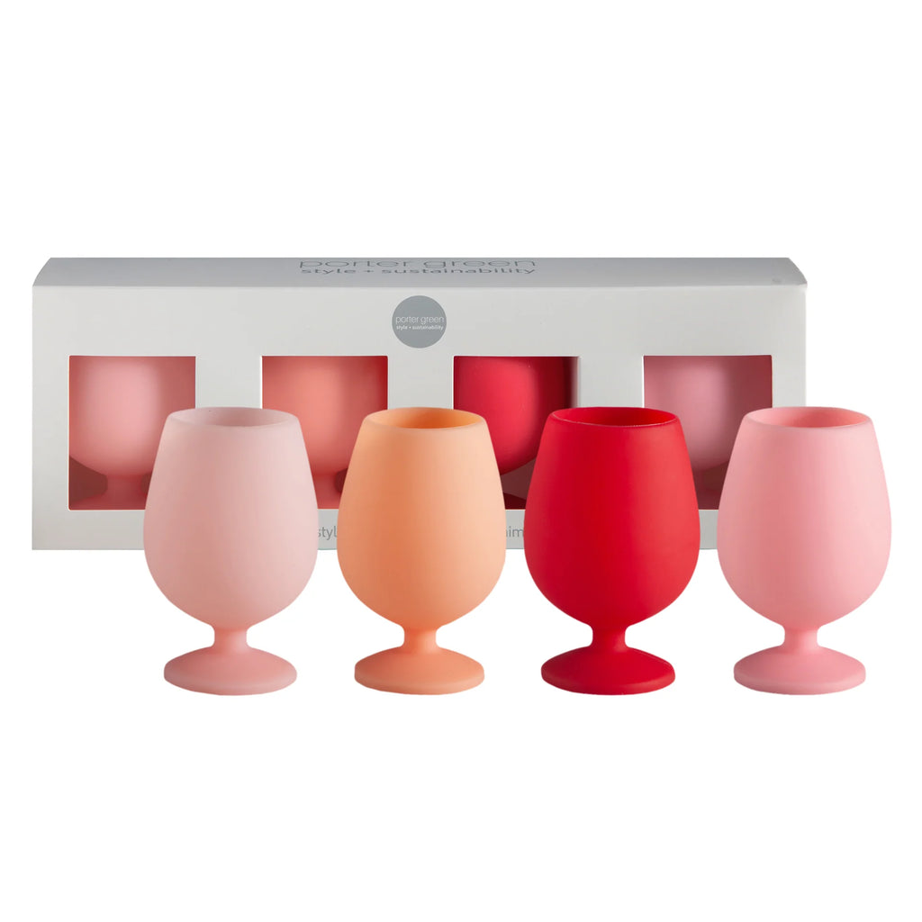 Rouge | stemm | silicone unbreakable wine glasses