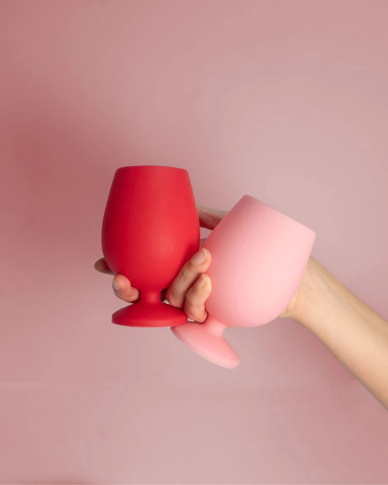 Rouge | stemm | silicone unbreakable wine glasses