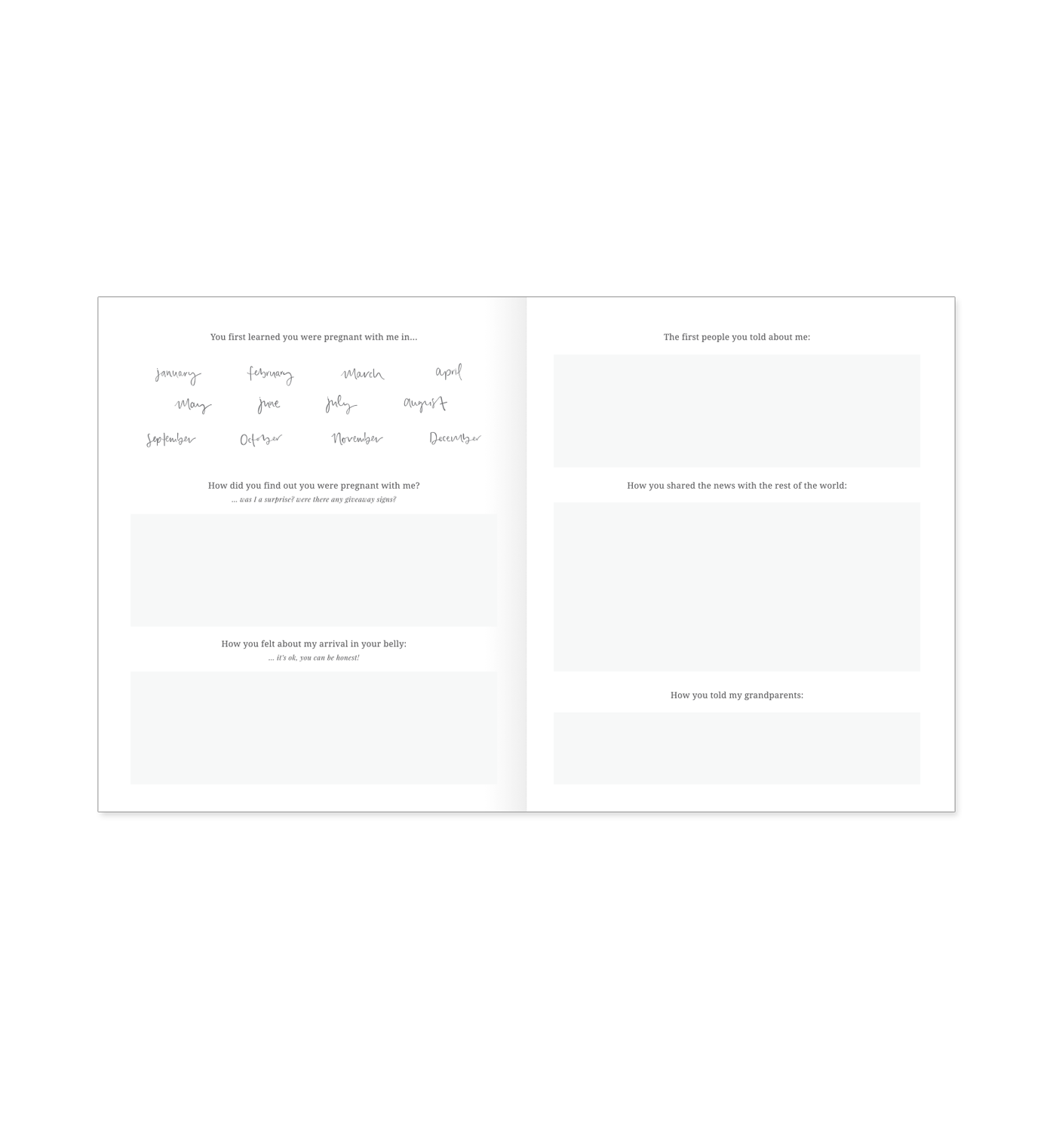 Little Dreamer | Baby Journal | PETAL