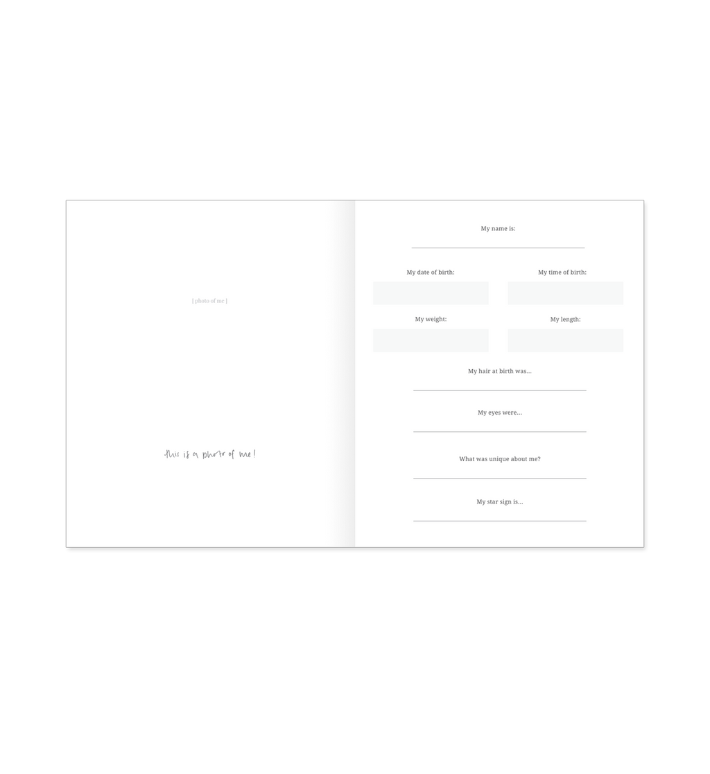 Little Dreamer | Baby Journal | PETAL