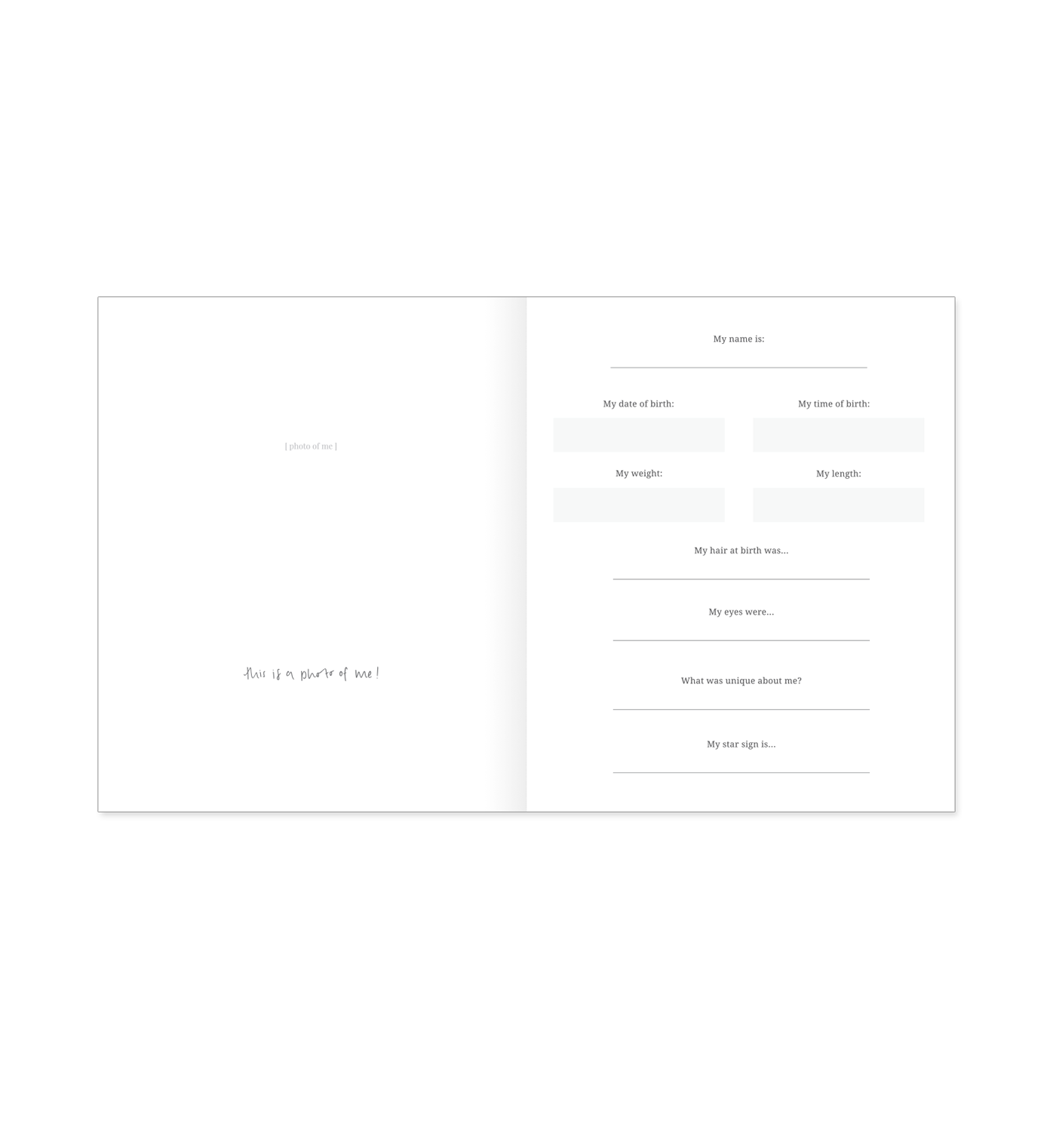 Little Dreamer | Baby Journal | PETAL