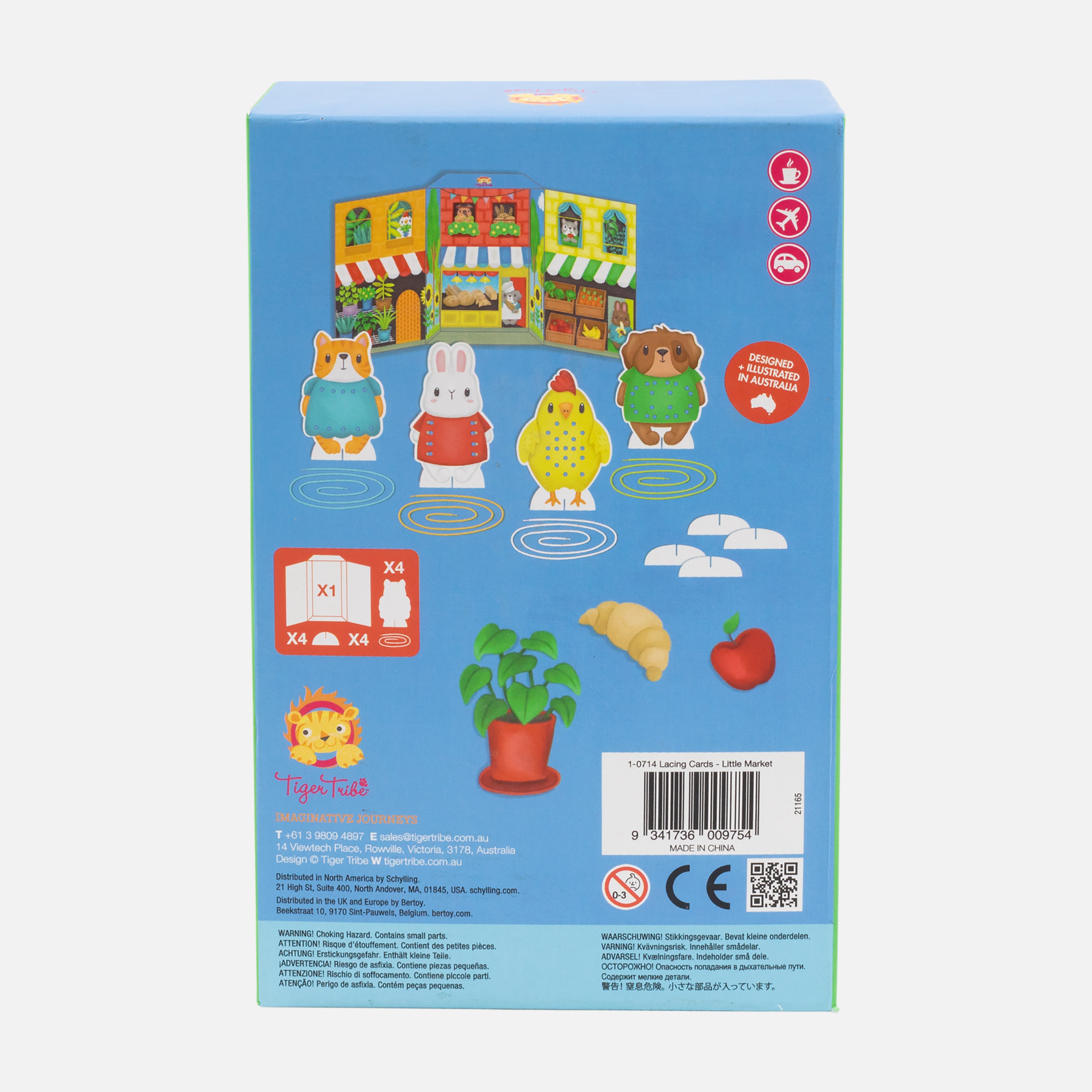 Lacing Cards Set - Little Market