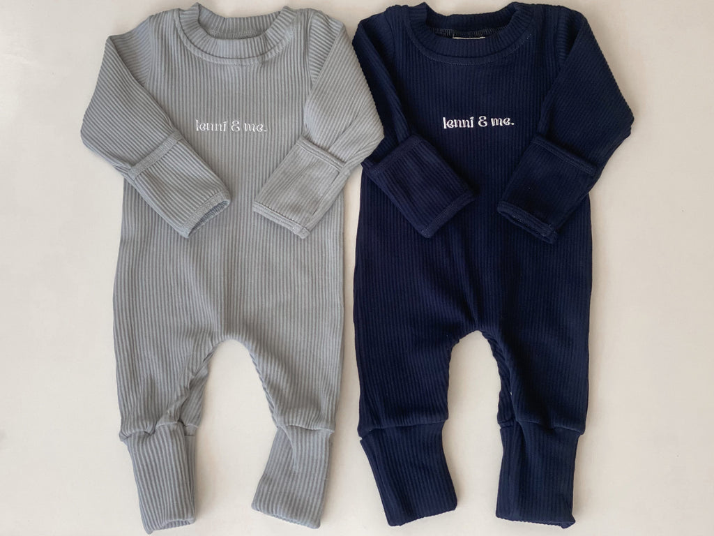 Essentials romper - Dusty Blue